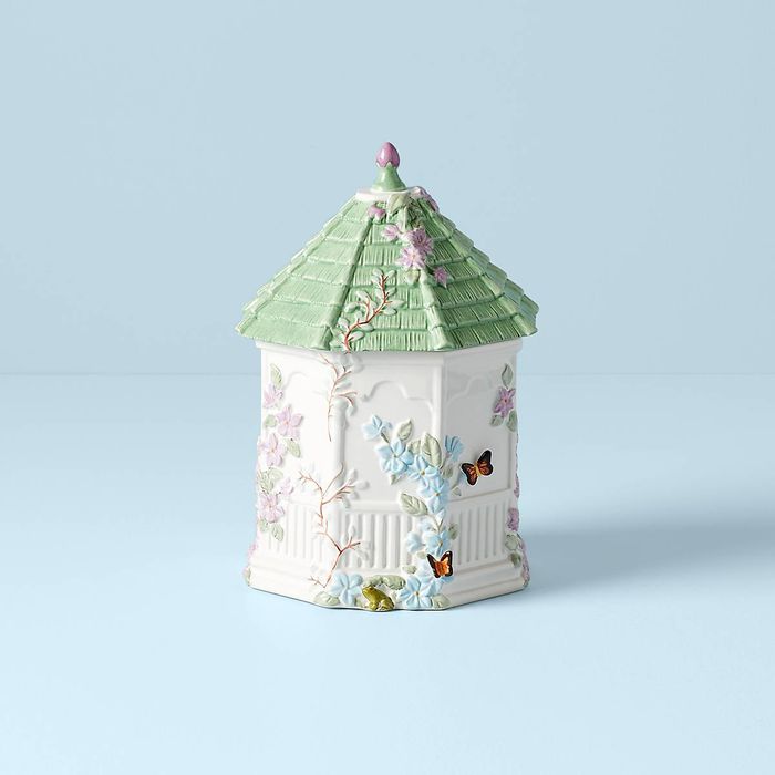 BUTTERFLY MEADOW GAZEBO COOKIE JAR