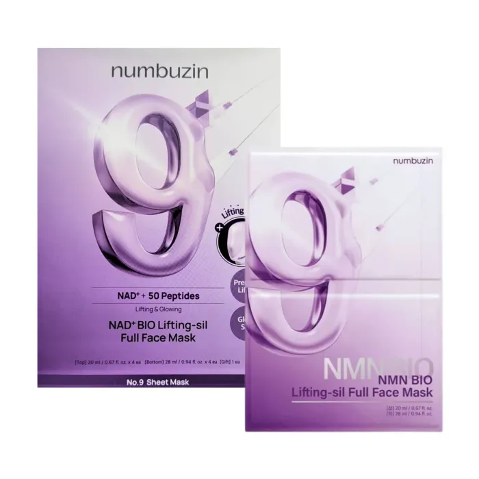 Numbuzin No.9 NAD+BIO Lifting-sil Full Face Mask 