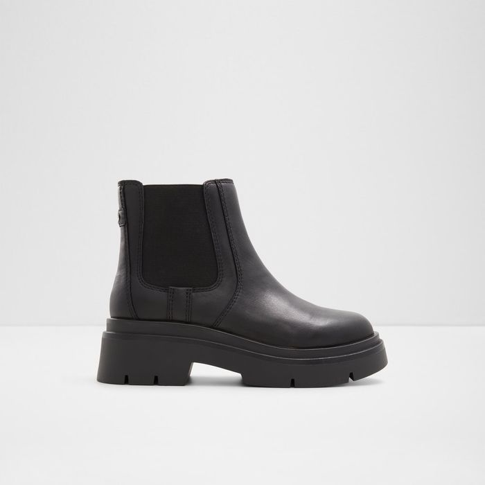 SNOWELLA-1-BLACK-Ladies Cas Boots