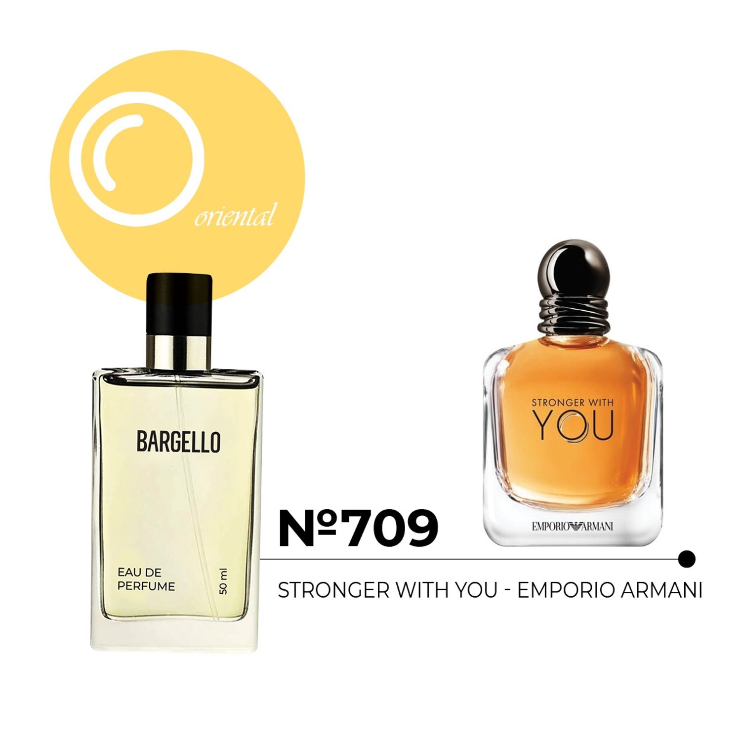 №709 for man 50 ml /Stronger With You  Emporio Armani/