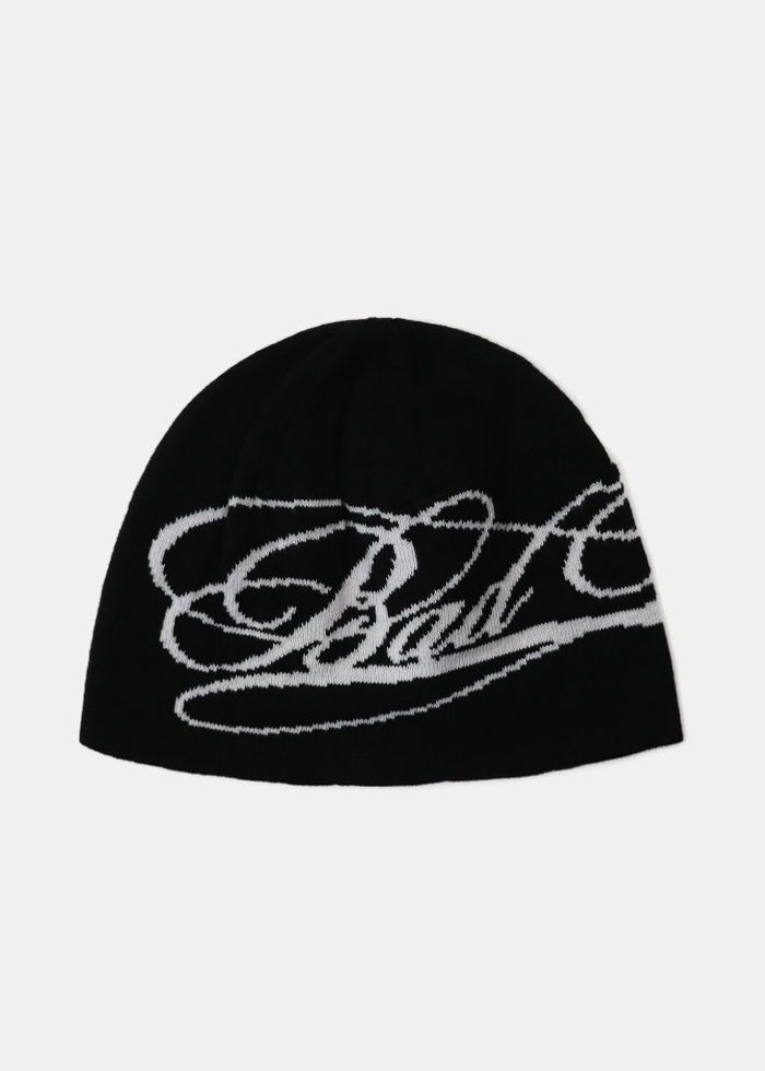 Dark Classic Logo Beani - Black