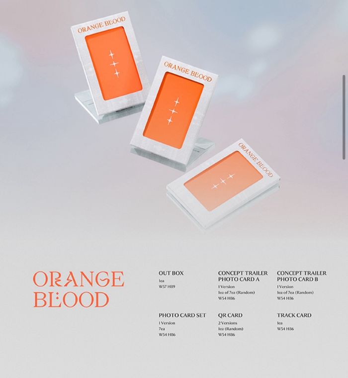 ENHYPEN “ORANGE BLOOD” WEVERSE 