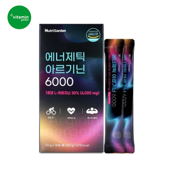 Nutri Garden Energetic Arginine 6000 