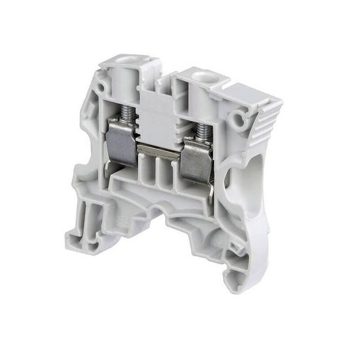 ZS10 Screw Clamp Terminal Block - Feed-through - Grey (Клемма) 1SNK508010R0000