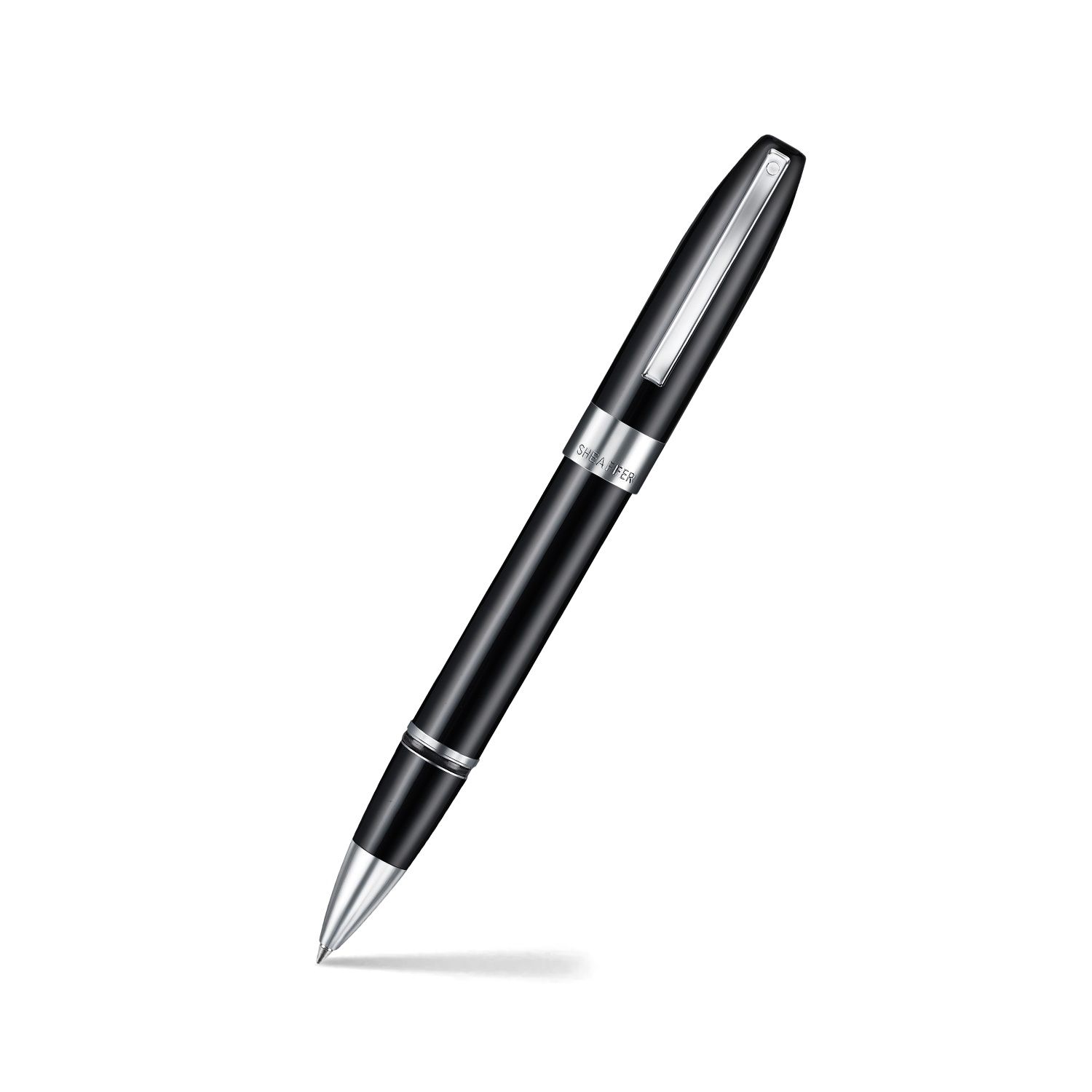 PEN SHEAFFER LEGACY 9064 BLACK AND CHROME TRIMS RB