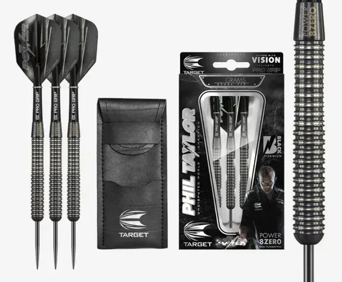 Target Phil Taylor Power 8-Zero Black Titanium