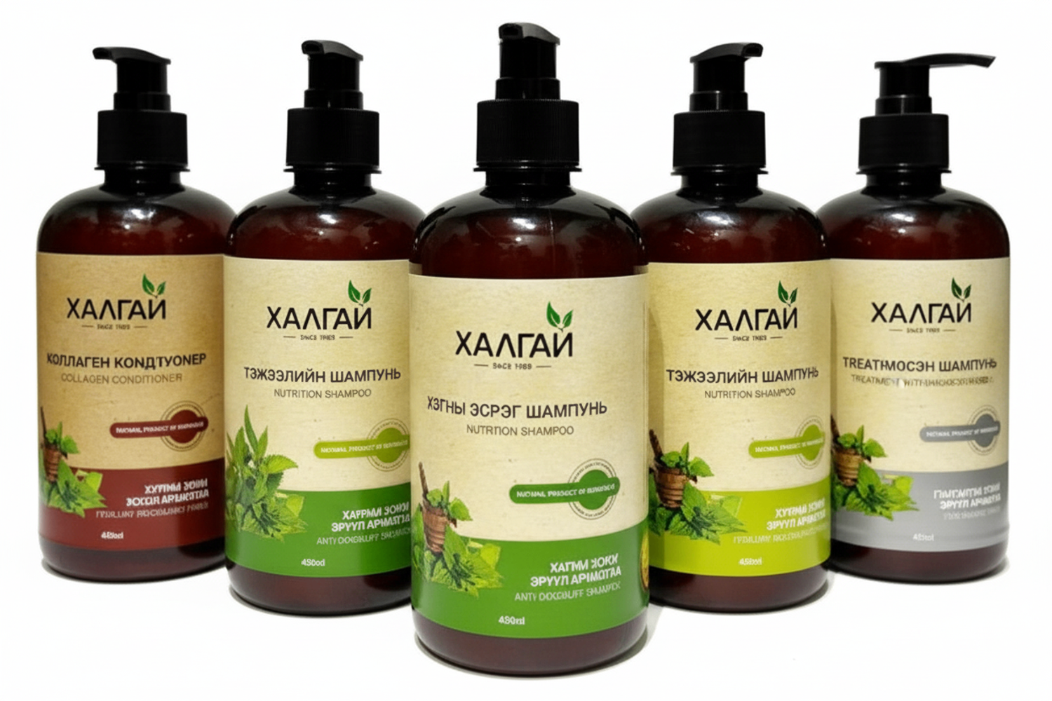 Халгай Шампунь 400ml