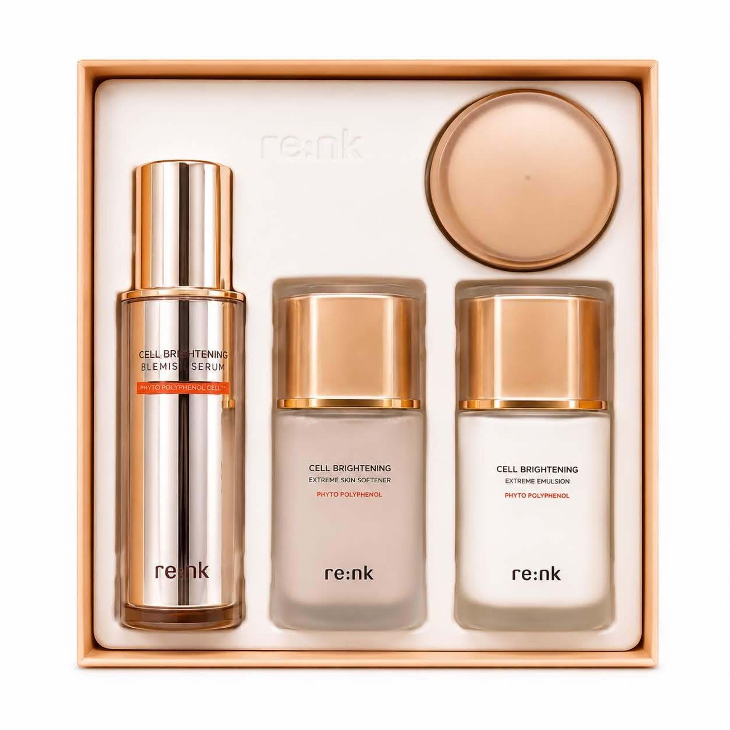 Renk Cell brightening serum set