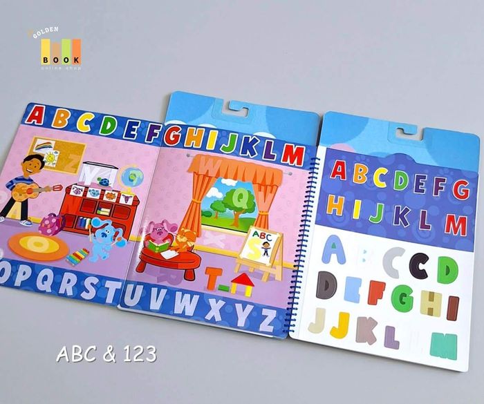 Restickable Stickers ABC/ 123