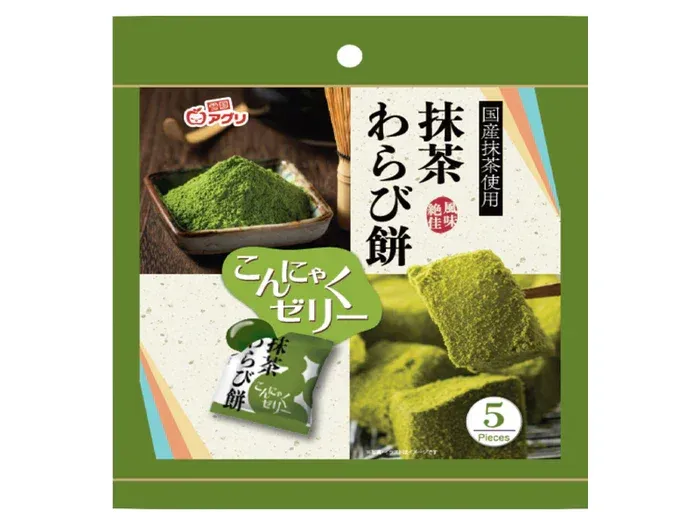 Matcha Gonjac jelly 5ш