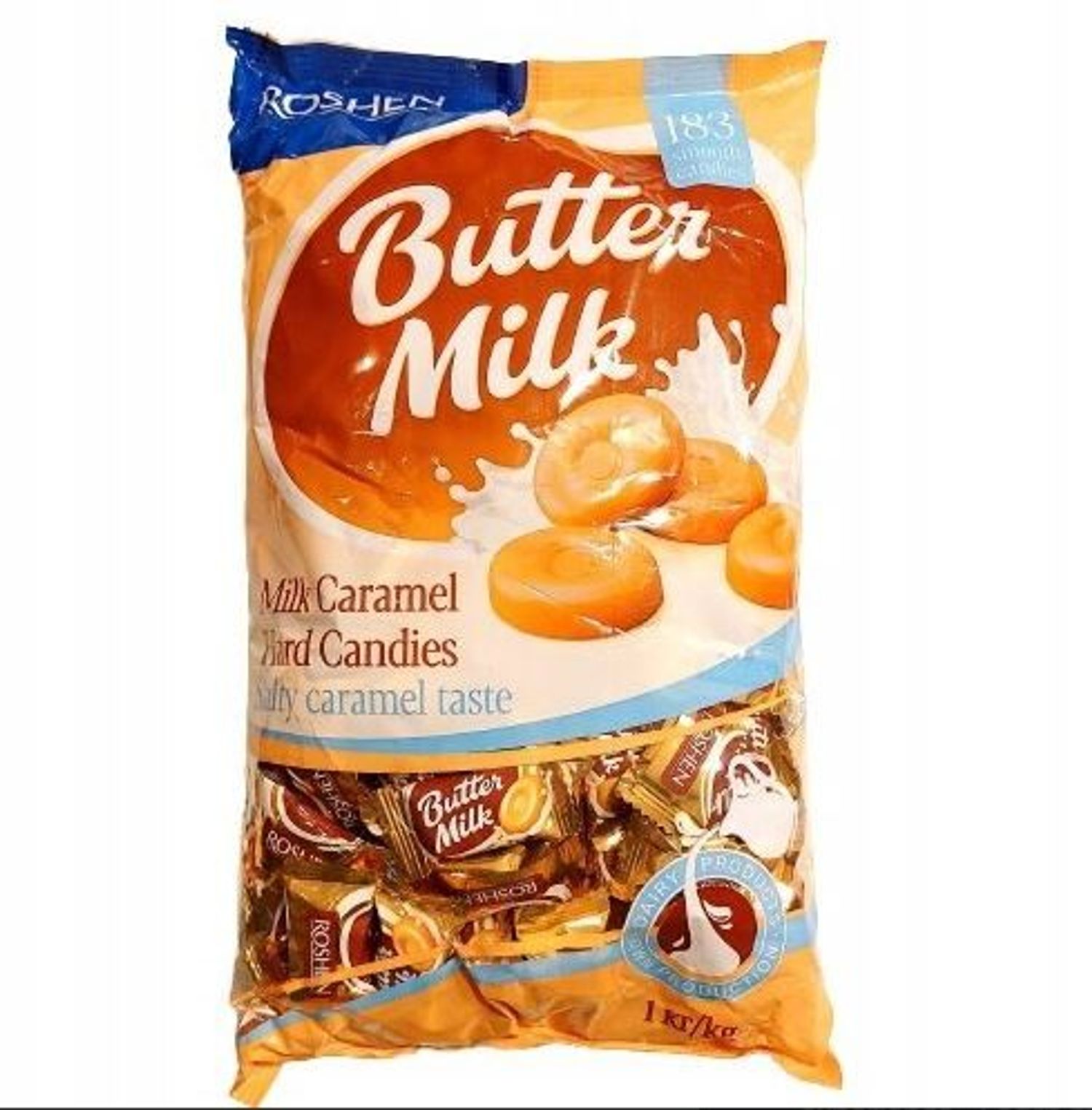 Чихэр Roshen Butter milk 1кг