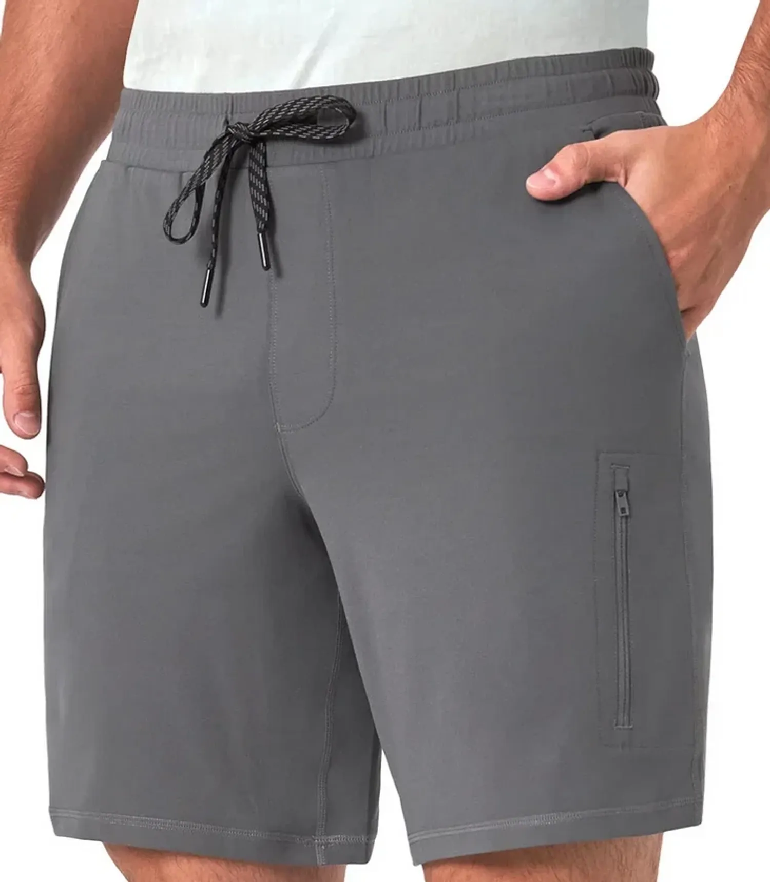 Mondetta Outdoor Project Men's Active Short, Grey, Small