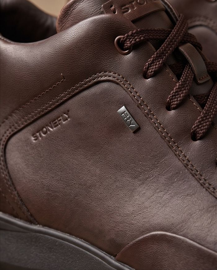 Stonefly brown leather