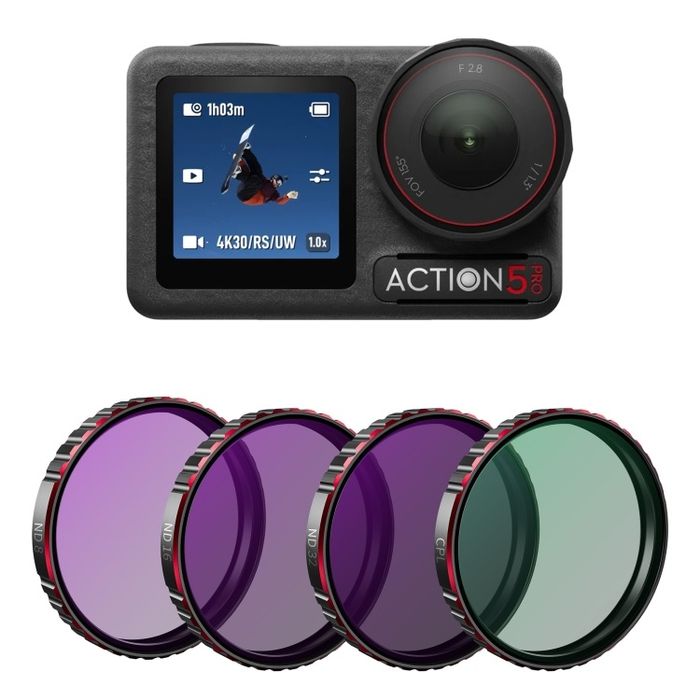 DJI Osmo Action 5 Pro Filter CPL ND8 ND16 ND32