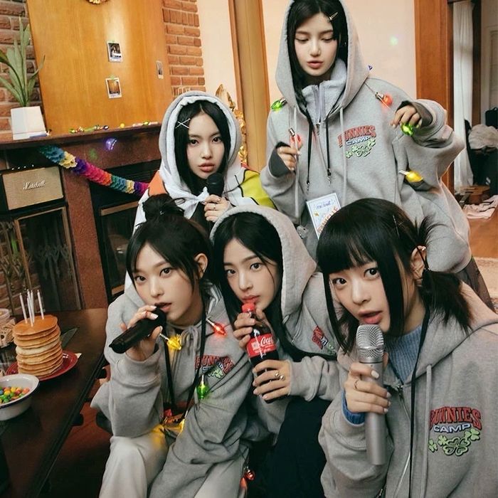 NEWJEANS BUNNIES CAMP HOODIE