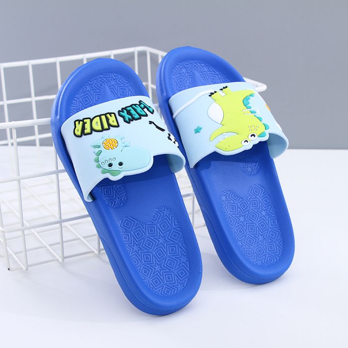 Little Dinosaur Slides for Kids (170mm) (Blue)