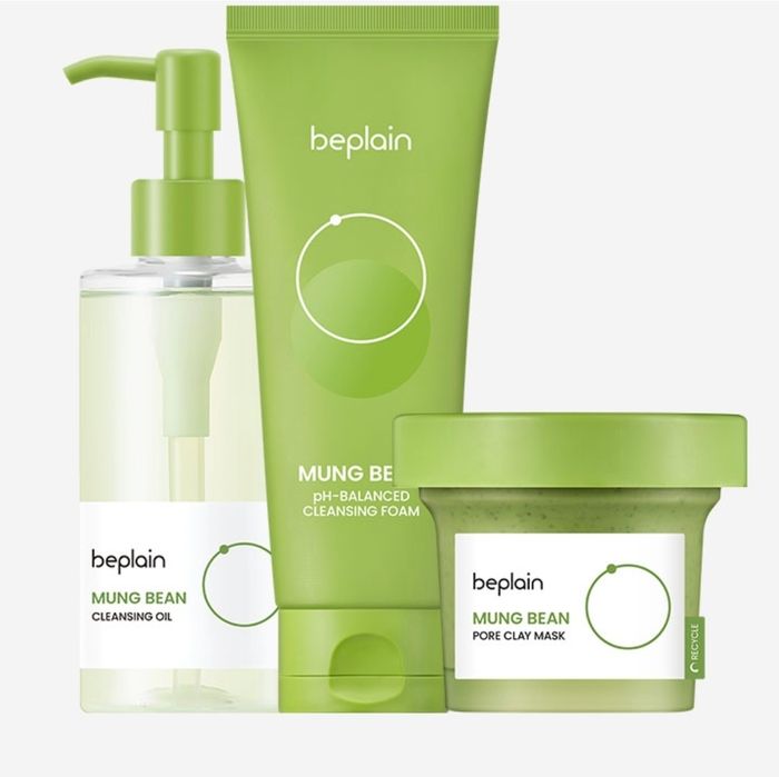 Beplain  Mung Bean pH-Balanced Cleansing set