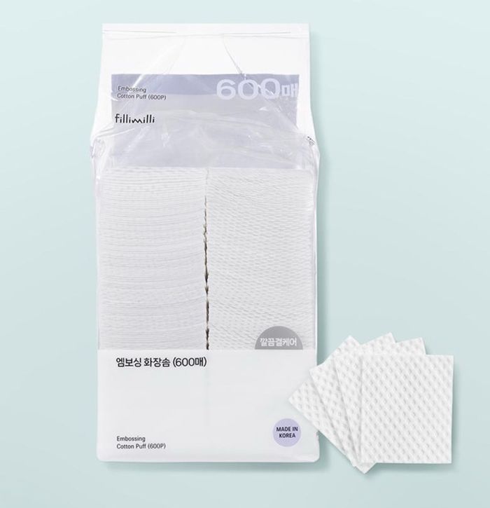 Fillimilli Embossing cotton Puff