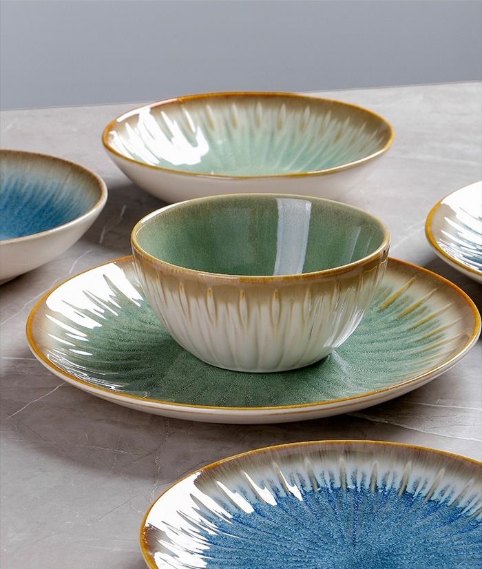 Elite брендийн шөлний аяга цайвар цэнхэр 15.5 см