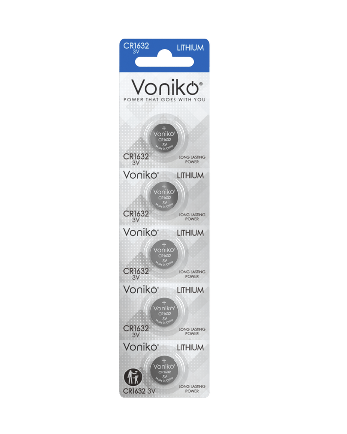 Voniko lithium CR1632 баттерей /5ш/