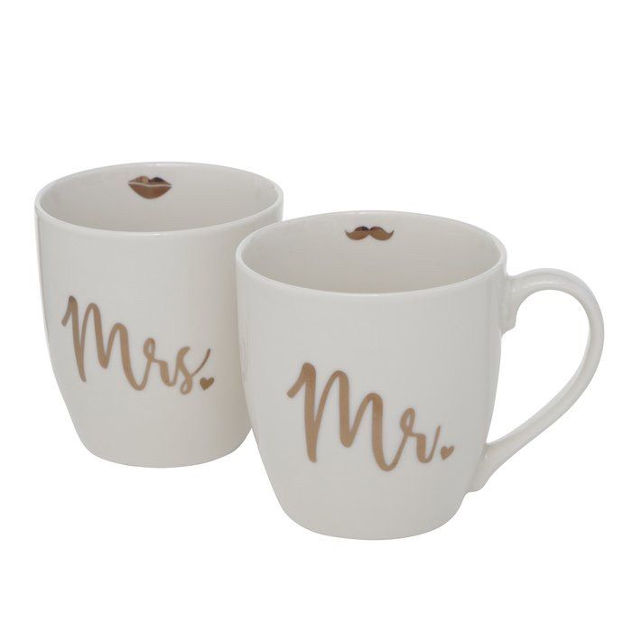 Jumbo mug Mr Mrs 1sh