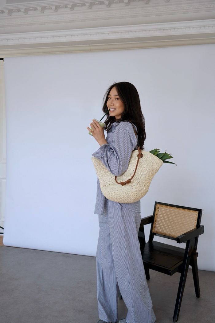 Dark Cotton Pant Set