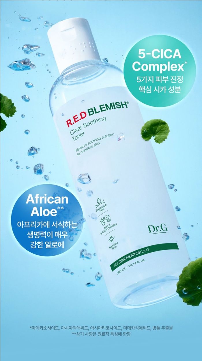 Dr.G R.E.D BLEMISH Clear Soothing Toner 300ml 