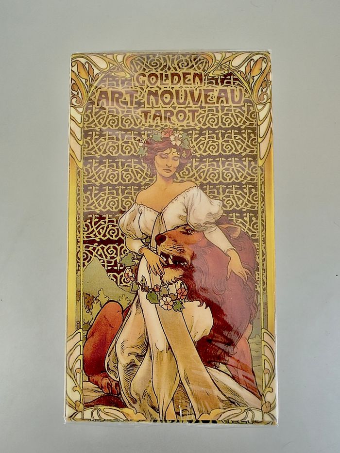 Golden Art Nouveau тарот хөзөр