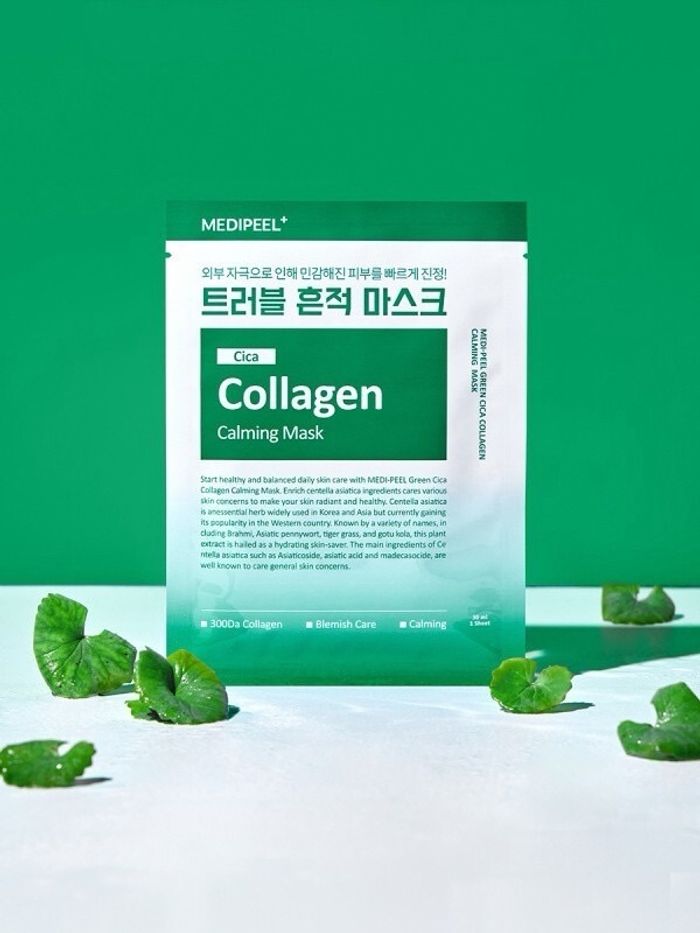 MEDIPEEL CICA COLLAGEN CALMING MASK 