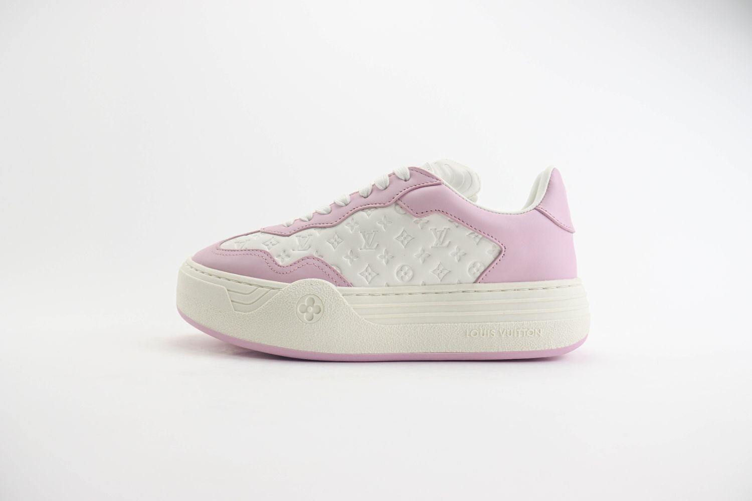 LV GROOVY SNEAKER PINK WHITE