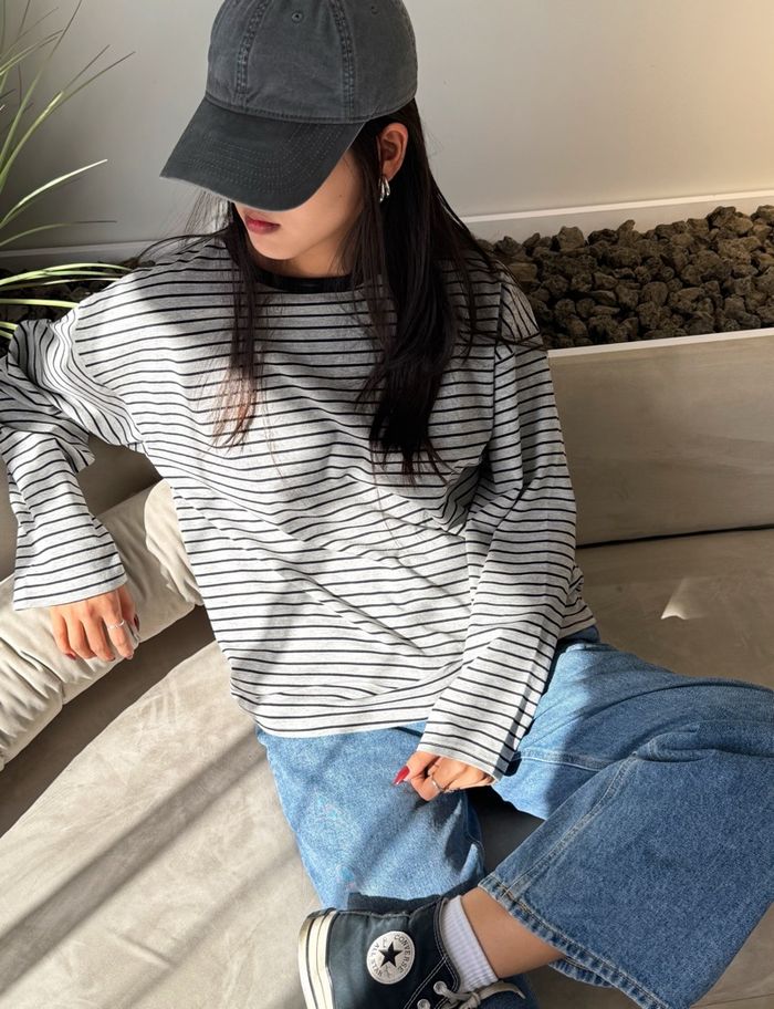 STRIPED BASIC TOP 