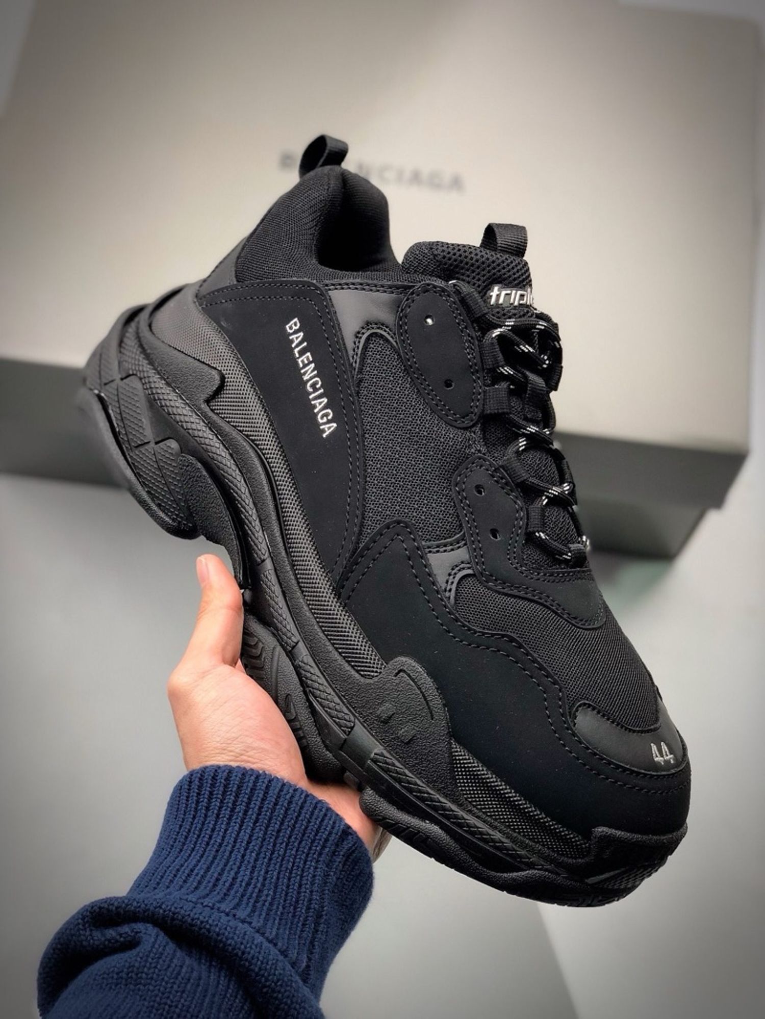 Balenciaga Triple S “Black”