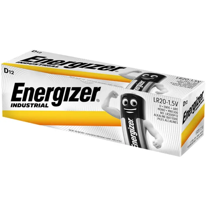 Energizer D Industrial /12ea/