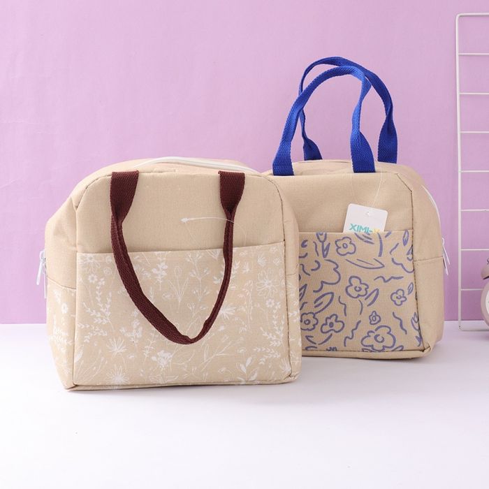 Plant Sketch Square Lunch Bag