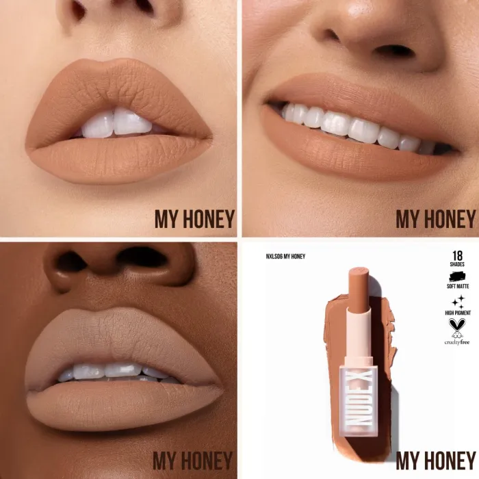 Beauty creations nude X lipstick / my honey /