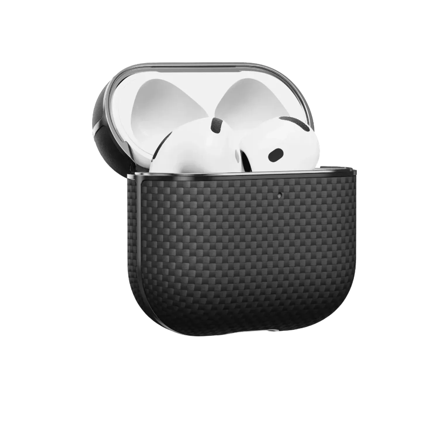  AirPods 4  aramid Fiber case BLACK