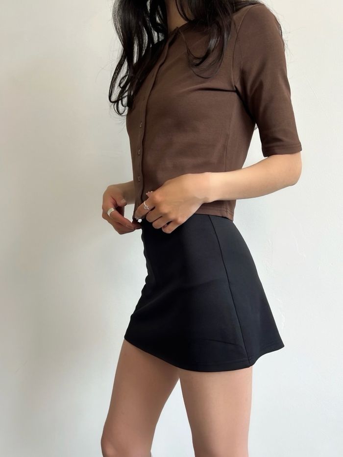 Midi sleeve cardigan