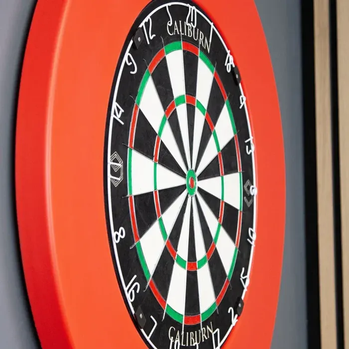 CALIBURN Professional Dartboard Surround Red