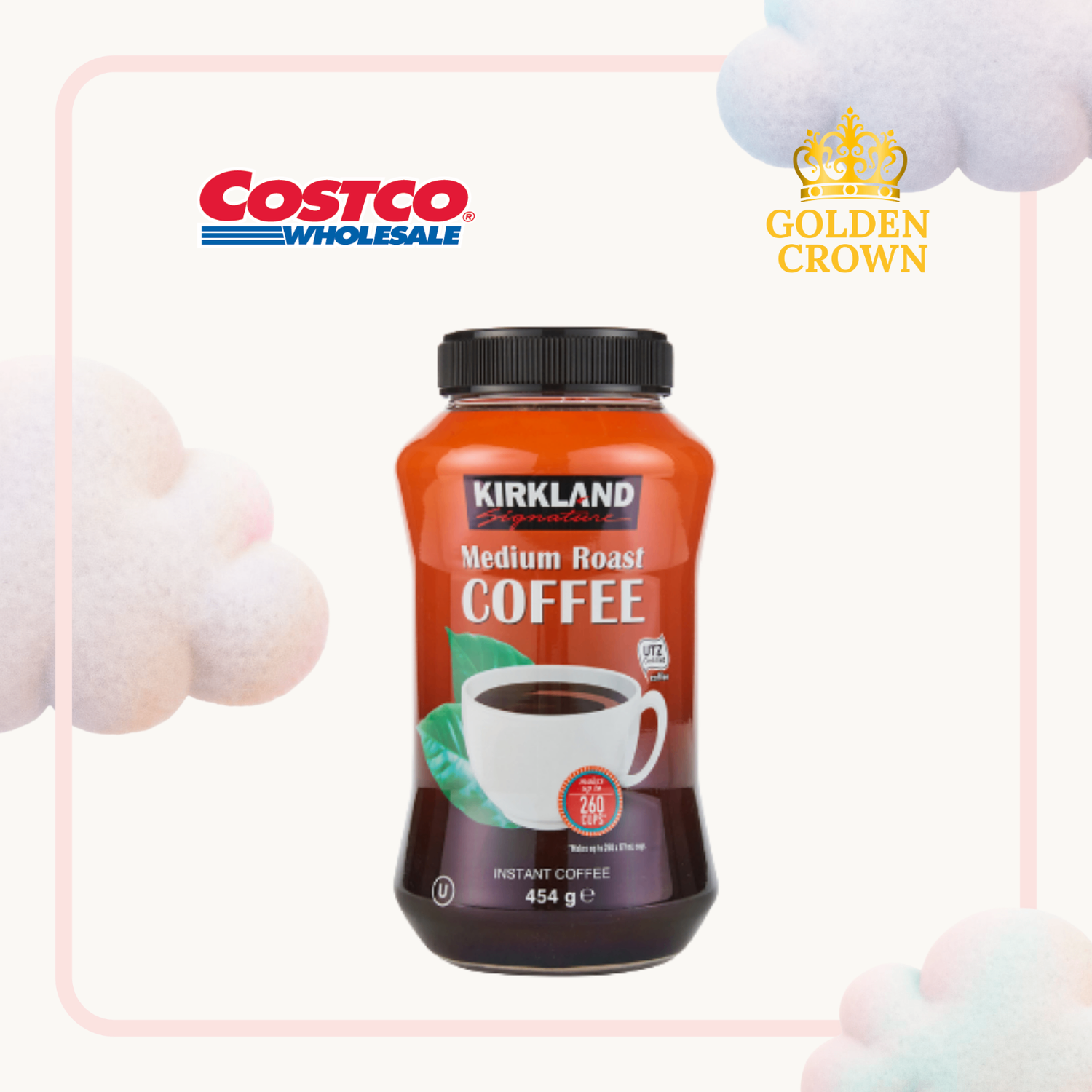 Kirkland coffee 454гр