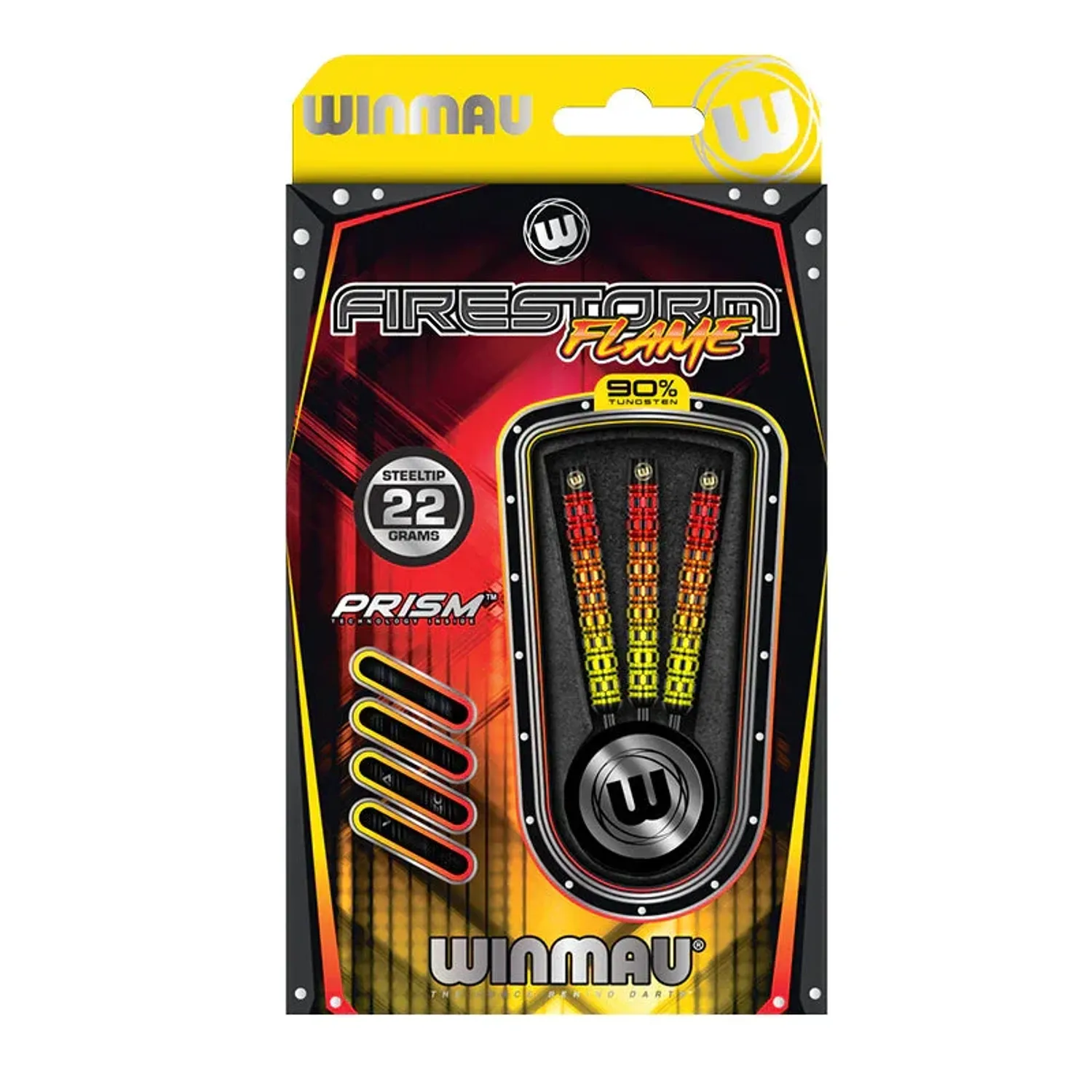Winmau FIRESTORM FLAME 1 Tungsten 90% Steel Tip