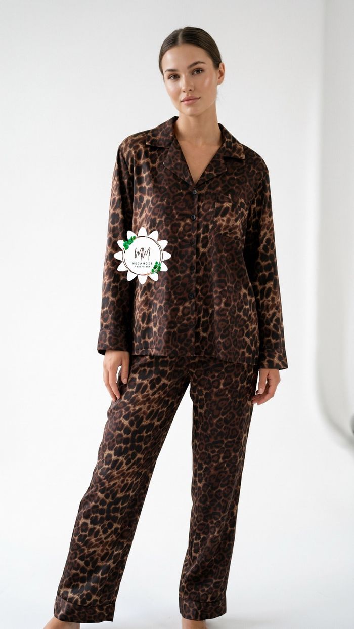 New tiger silk pajama