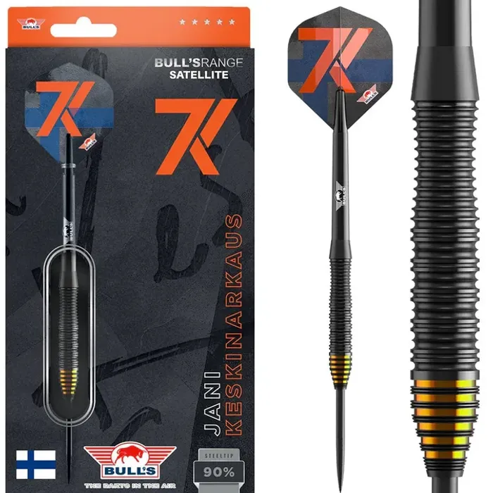 BULL'S Jani Keskinarkaus Darts - Steel Tip - 90% Tungsten