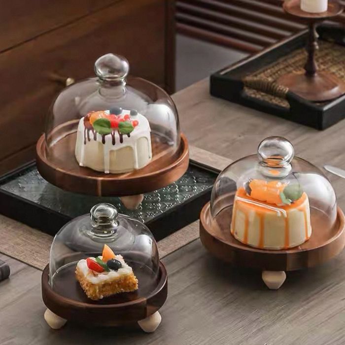 Модон таваг (шилэн таглаатай)