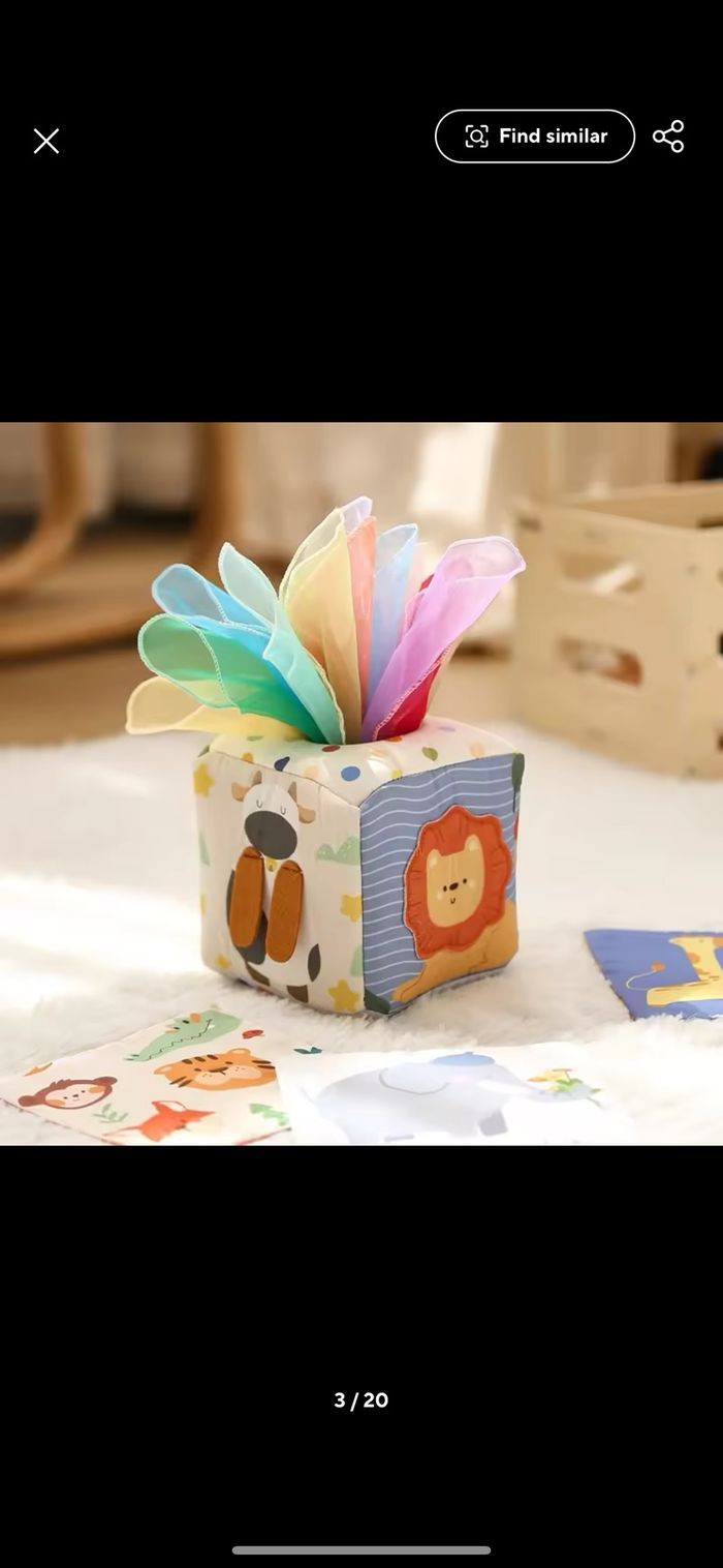 Tissue box /зөөлөн тоглоом/