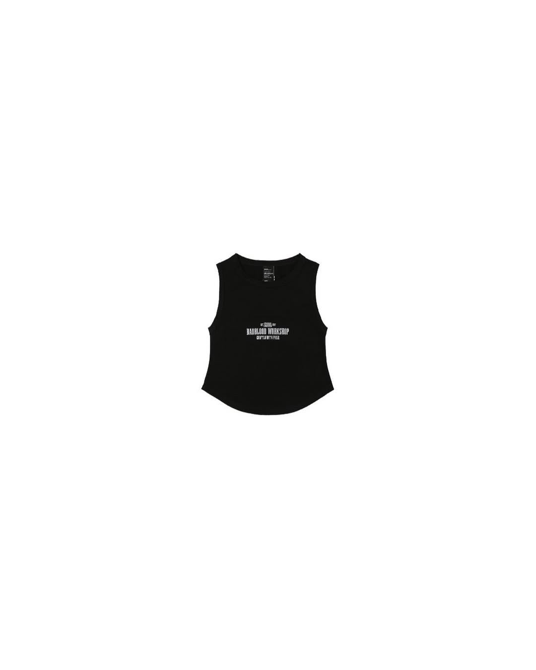 Ryan Patch One Shoulder Tank - Washed Black