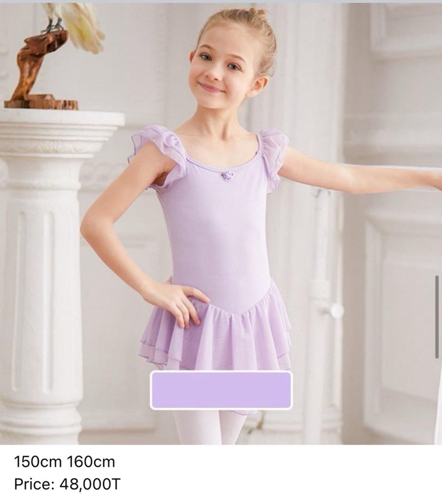 Балет ханцуйгүй, энгийн - purple