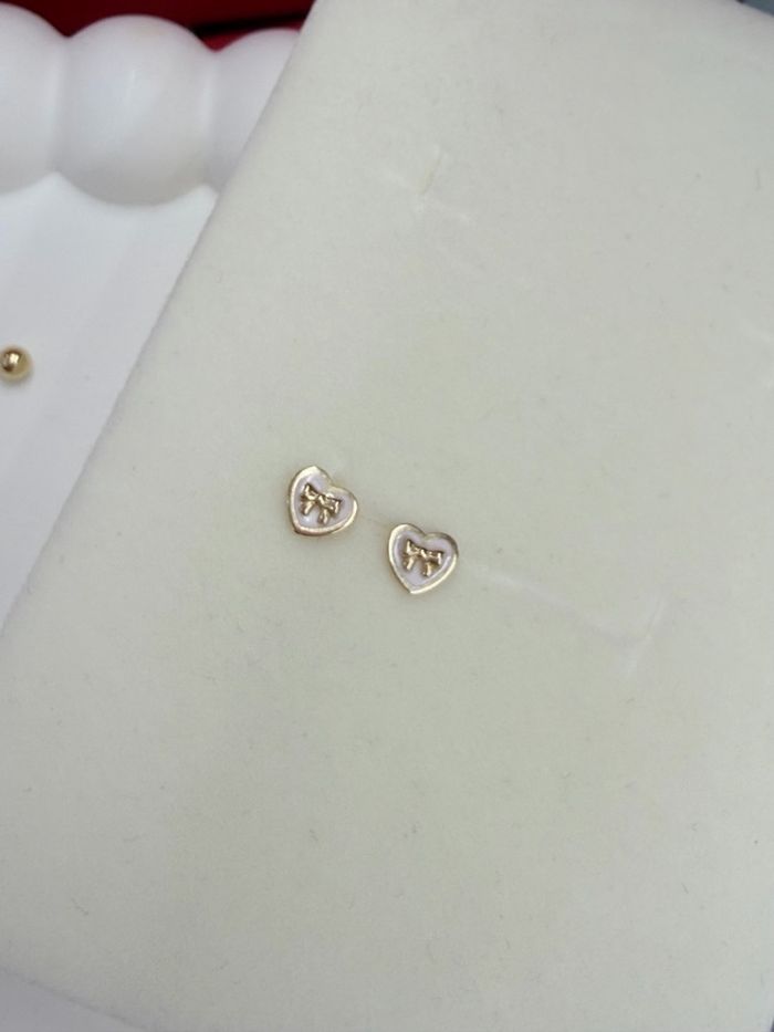 Цагаан 🤍 14k ээмэг