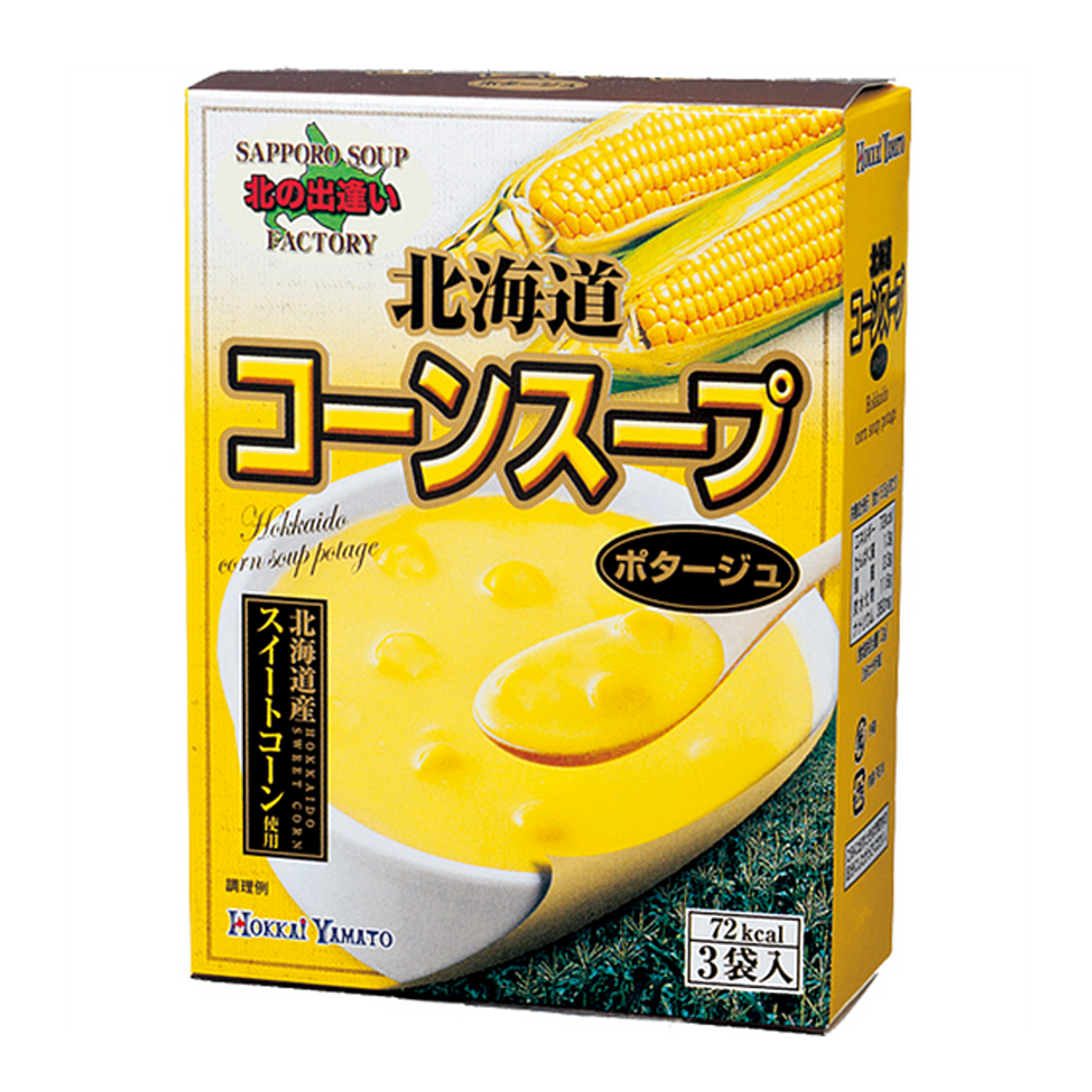 Эрдэнэшишийн зутан шөл 3ш/Hokkaido corn soup 49.5gr 3pc