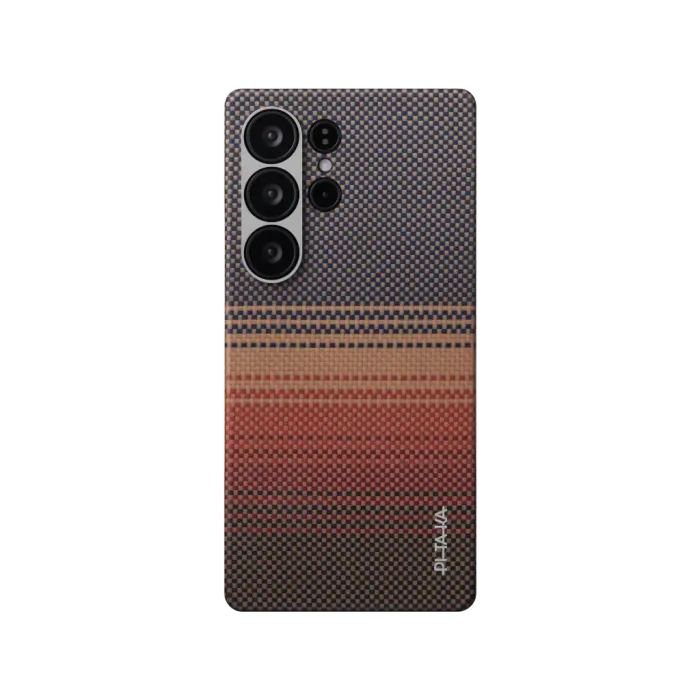 S25 Ultra Tactile Woven case SUNSET