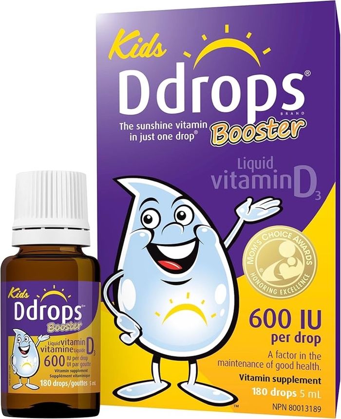 Ddrops Booster Liquid Vitamin D3 600iu
